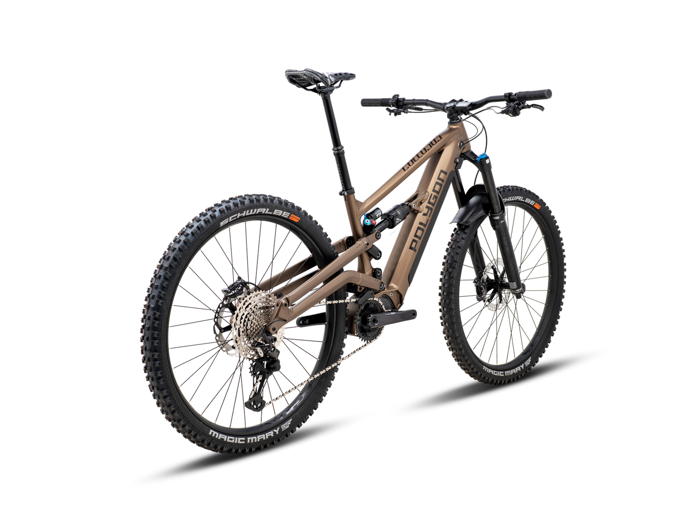 Bicicleta Electrica Polygon Collosus N8E Brown