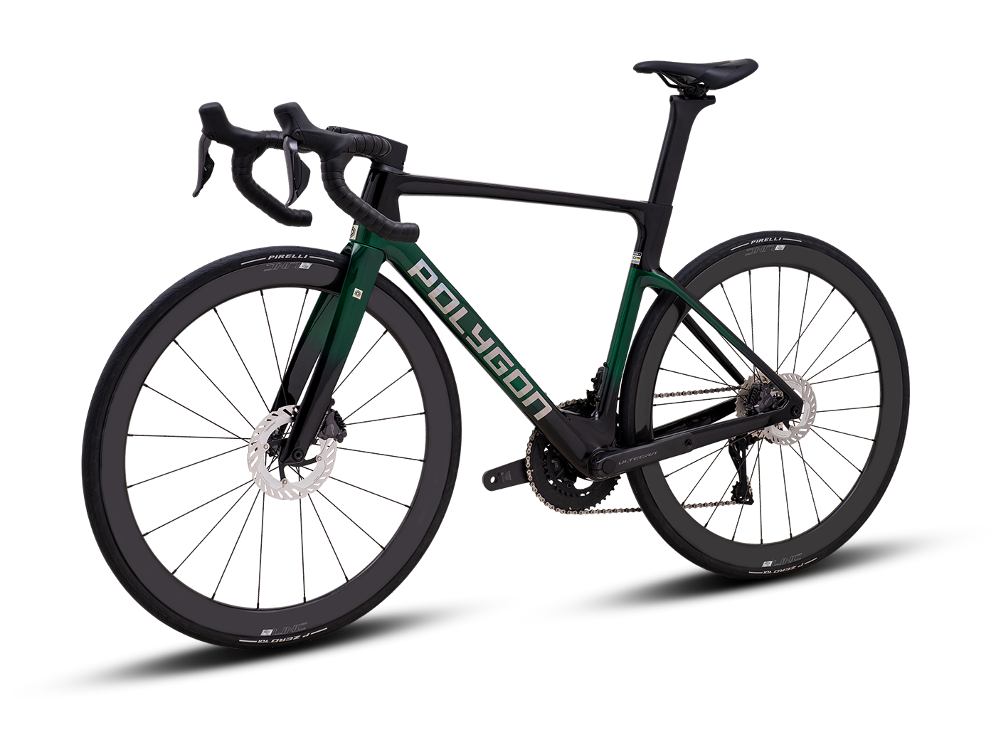 Bicicleta Ruta Polygon HE A8 Di2 - Ultegra Di2 + Carbon Wheels