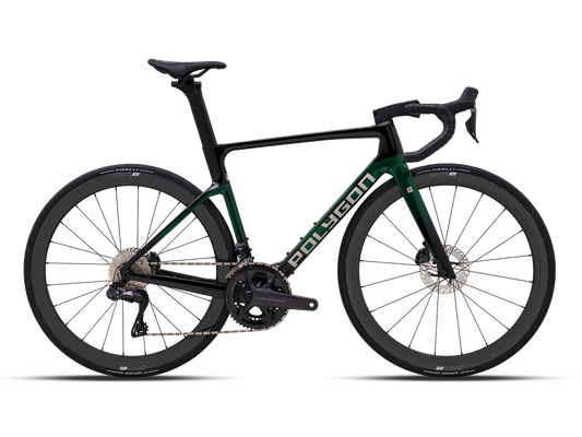 Bicicleta Ruta Polygon HE A8 Di2 - Ultegra Di2 + Carbon Wheels