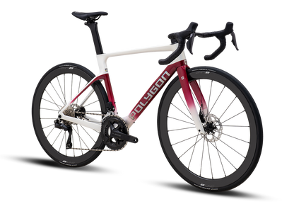 Bicicleta Ruta Polygon HE A7 Di2 Black Phantom - 105 Di2 + Carbon Wheels