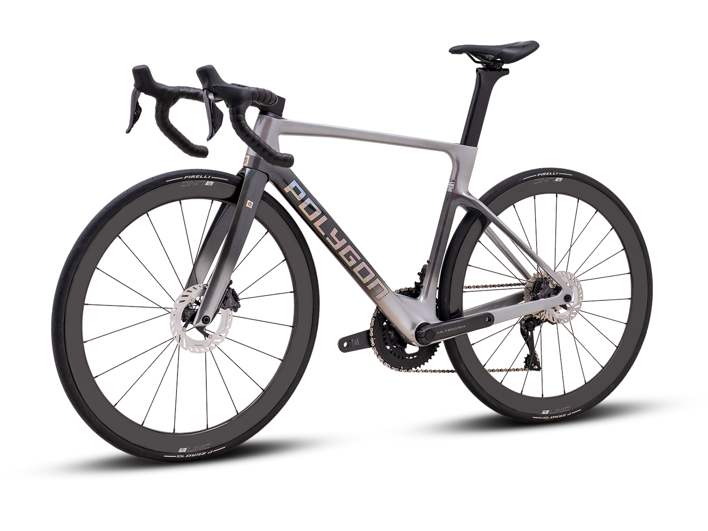 Bicicleta Ruta Polygon HE A8 Di2 - Ultegra Di2 + Carbon Wheels