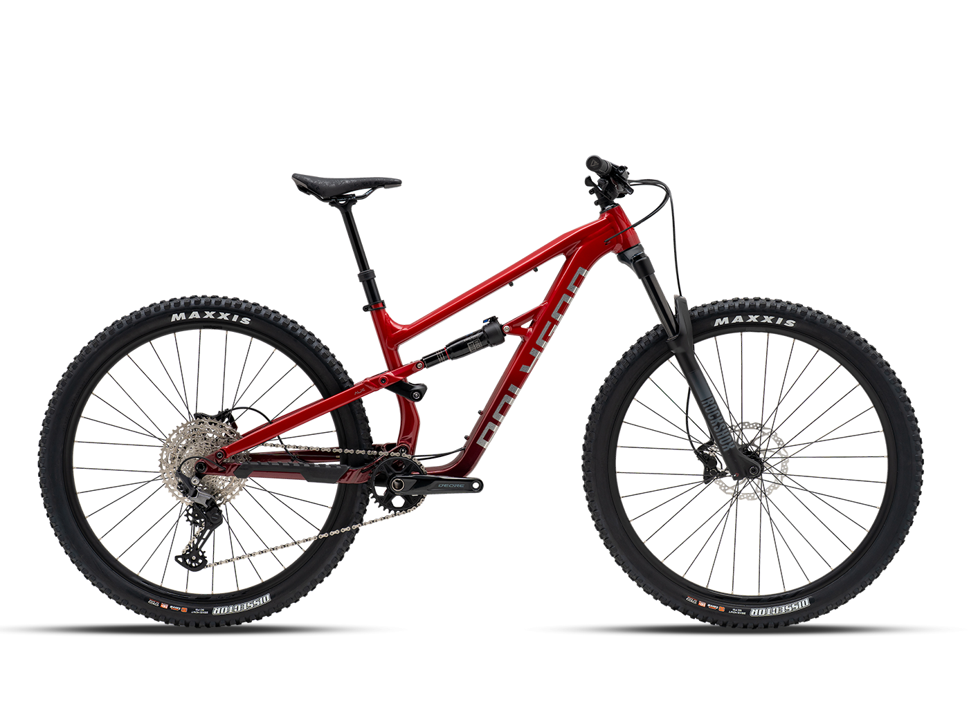 Bicicleta Polygon Siskiu T7 UDH  - Bicicleta de MTB Trail Doble suspensión (Rojo)