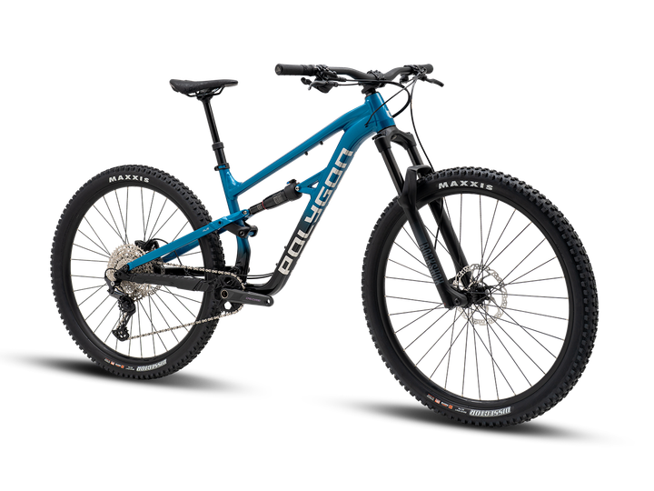 Bicicleta Polygon Siskiu T7 UDH - Bicicleta de MTB Trail Doble suspensión (Azul)