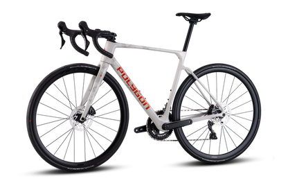 Bicicleta Polygon Strattos 6 White – Bicicleta de ruta endurance de carbono con Shimano Tiagra 11V