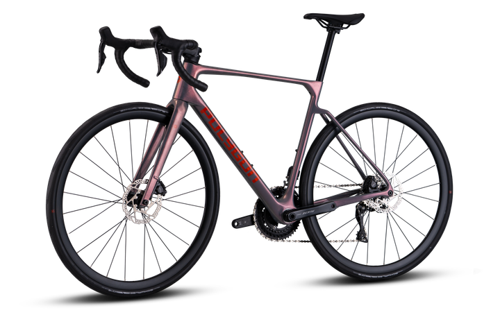 Polygon Strattos 7 Di2 Smoke Brown Gloss – Bicicleta de ruta endurance de carbono con Shimano 105 Di2 12V