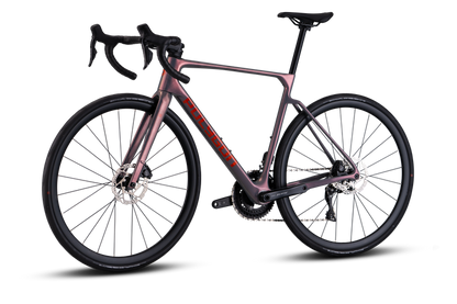 Polygon Strattos 7 Di2 Smoke Brown Gloss – Bicicleta de ruta endurance de carbono con Shimano 105 Di2 12V