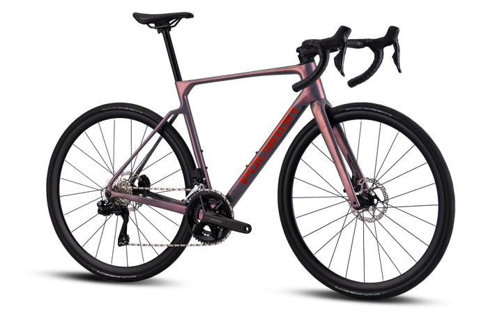 Polygon Strattos 7 Di2 Smoke Brown Gloss – Bicicleta de ruta endurance de carbono con Shimano 105 Di2 12V