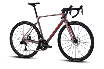Polygon Strattos 7 Di2 Smoke Brown Gloss – Bicicleta de ruta endurance de carbono con Shimano 105 Di2 12V