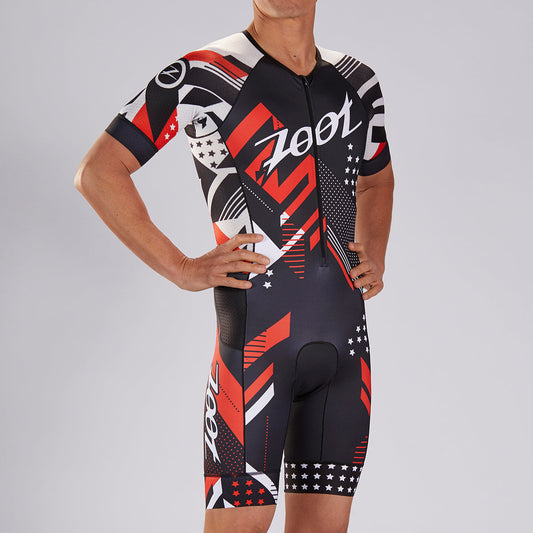 Trisuit o Traje de Triatlón Zoot Team SS Aero Racesuit (hombre)