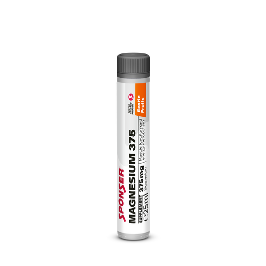 Sponser Magnesium liquido - Tubo de Magnesio Líquido + Vitaminas 375mg. Evita Calambres