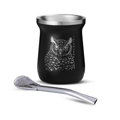 Matera térmica Tucúquere 160 ml Negro