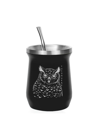 Matera térmica Tucúquere 160 ml Negro