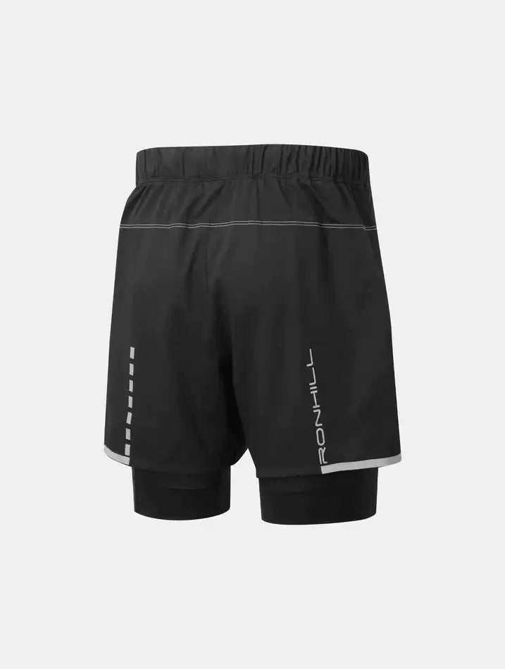 RONHILL Tech Afterhours Twin – Short de running para hombre