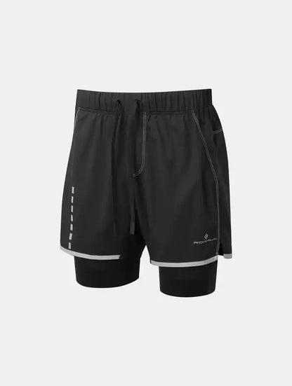 RONHILL Tech Afterhours Twin – Short de running para hombre