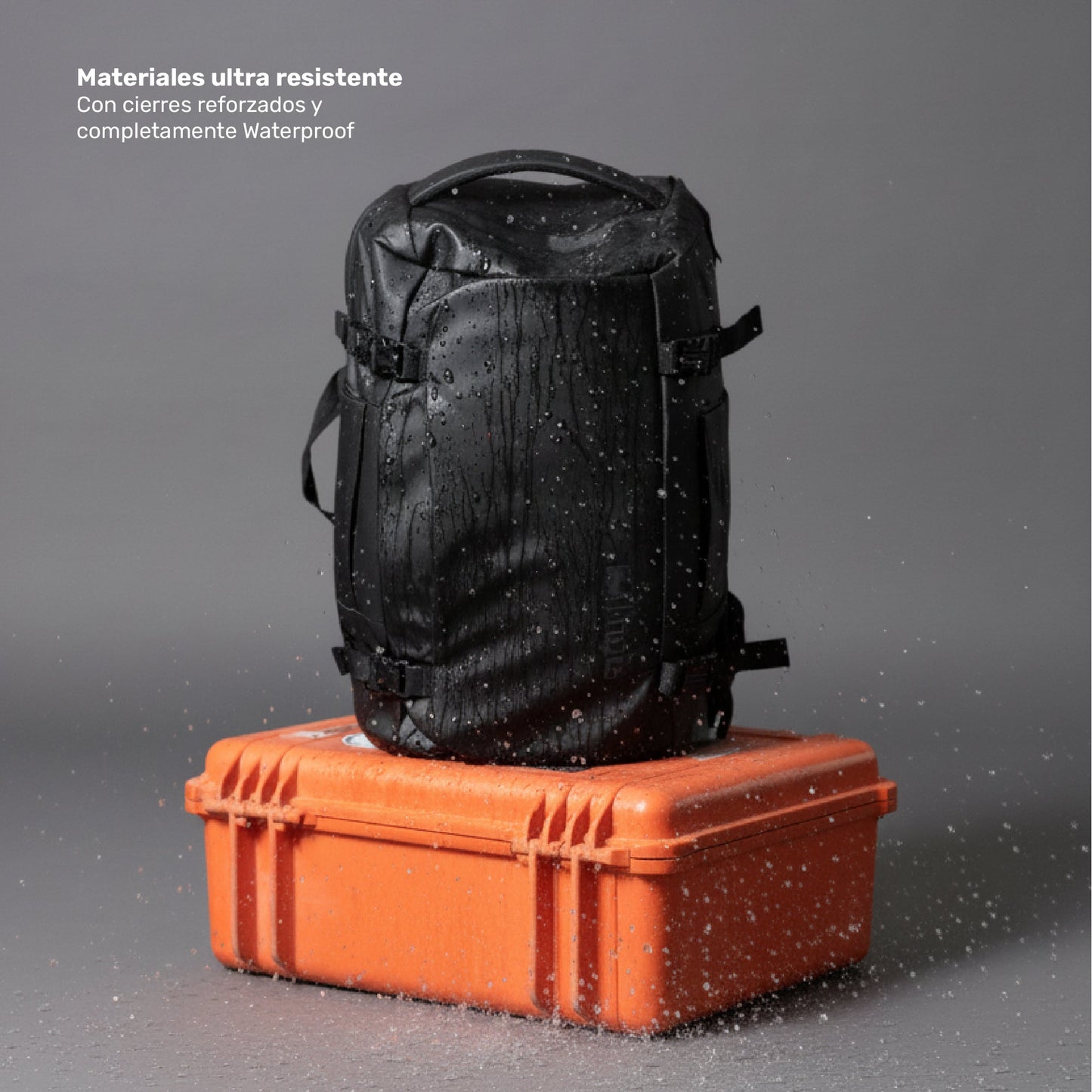 Mochila Viaje impermeable Notebook 17,3"Broadpeak 40L Lhotse