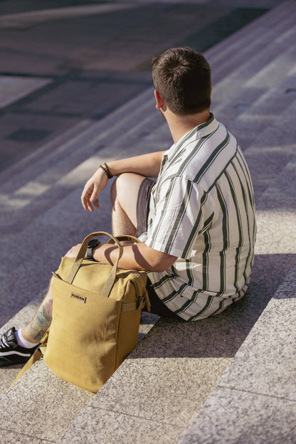 Kugan Transit - Mochila Diario Mustard Yellow (mostaza)