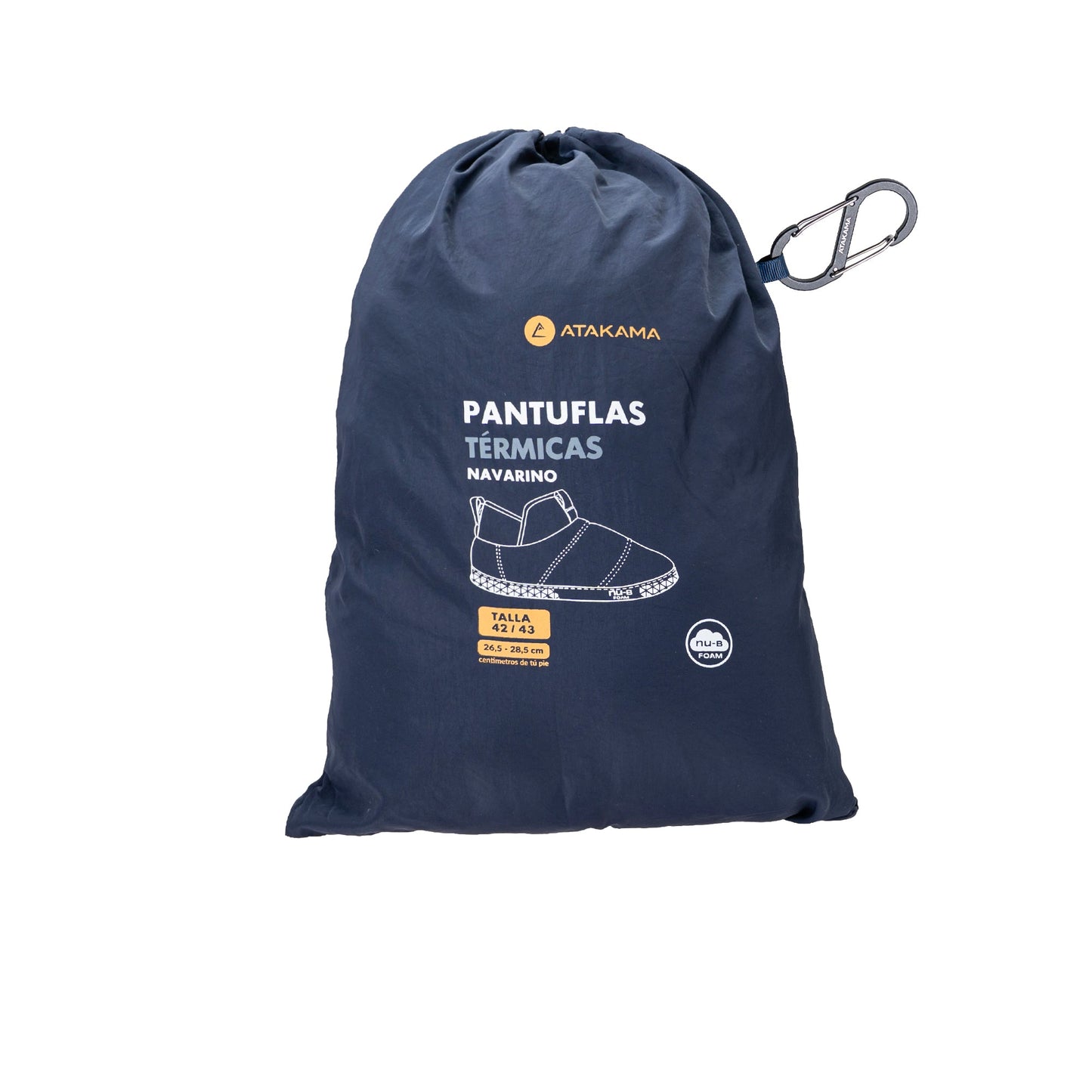 Atakama Outdoor Navarino FLEX – Pantufla térmica de caña alta azul