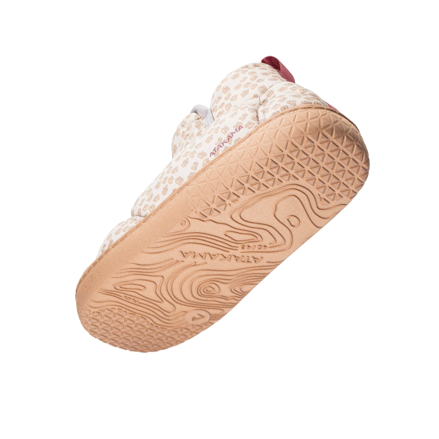 Atakama Outdoor Navarino FLEX – Pantufla térmica de caña alta beige print
