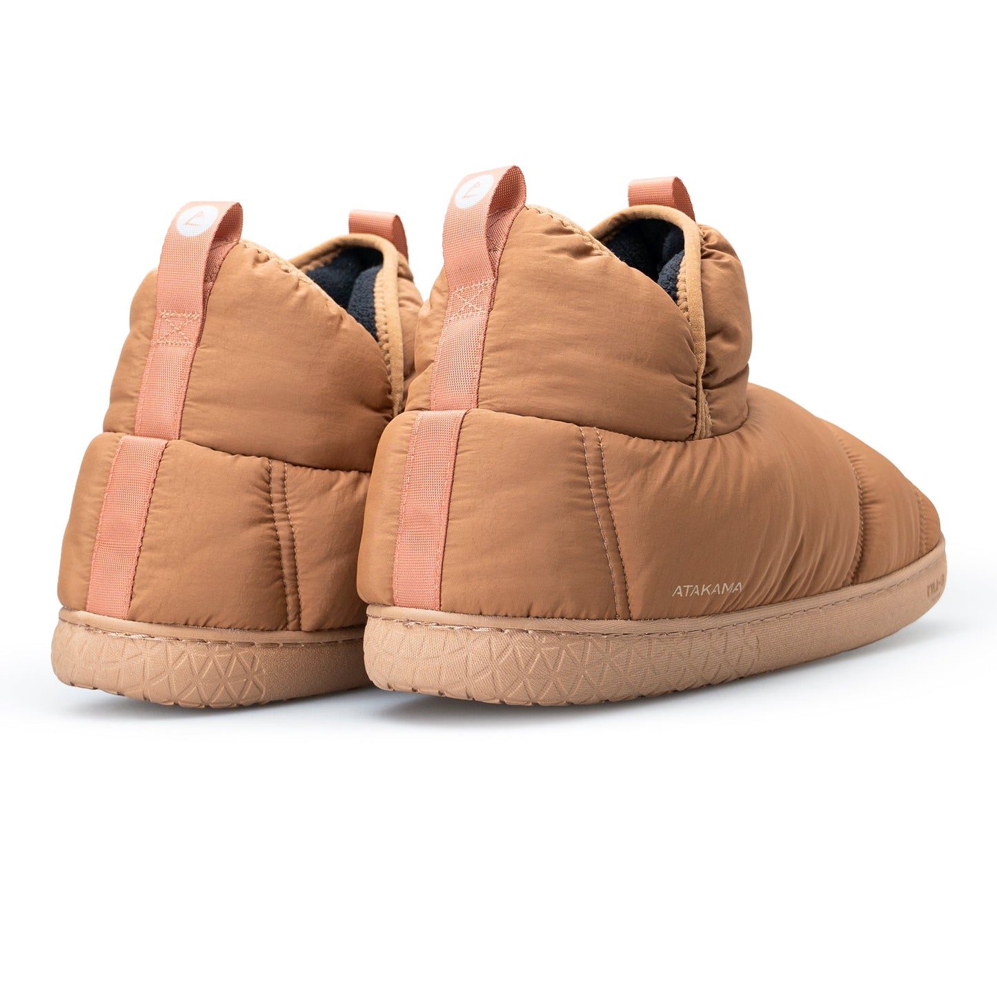Atakama Outdoor Navarino FLEX – Pantufla térmica de caña alta café caramelo