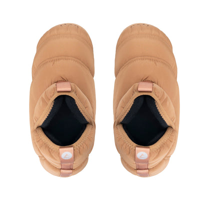 Atakama Outdoor Navarino FLEX – Pantufla térmica de caña alta café caramelo