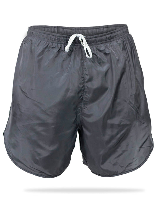 Gavia Pantalon - Short de Running Con Bolsillo y calza  Gris