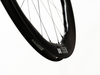Princeton DUAL 5550 EVO - Juego de Ruedas de Ruta y Gravel carbono Freno Disco (Diferentes colores y nucleo)