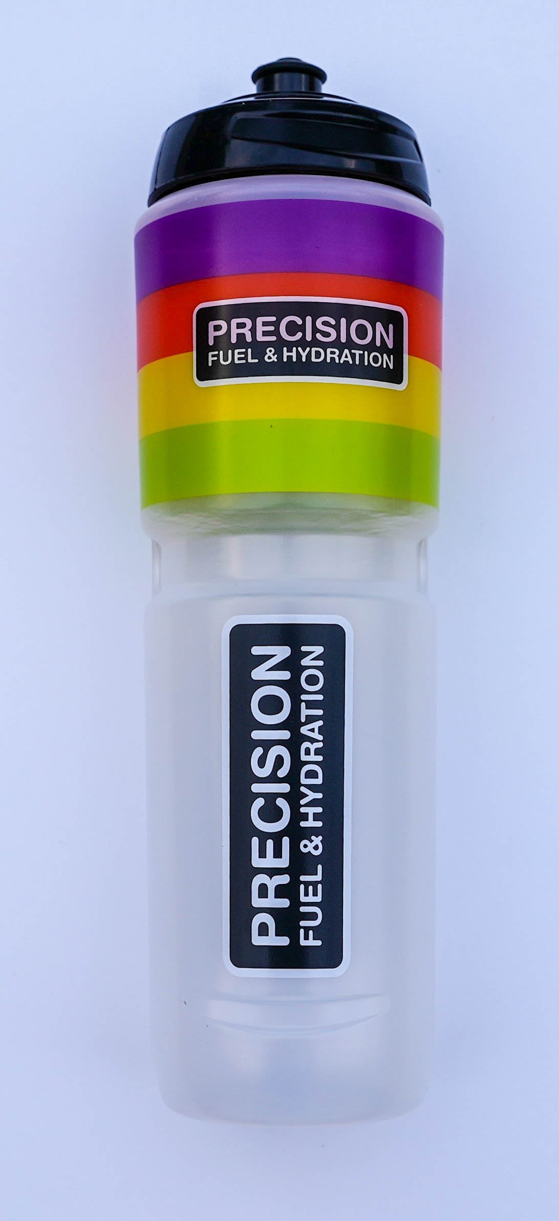 PF&H Botella deportiva caramagiola de 1 litro - Precision Fuel and Hydratation transparente