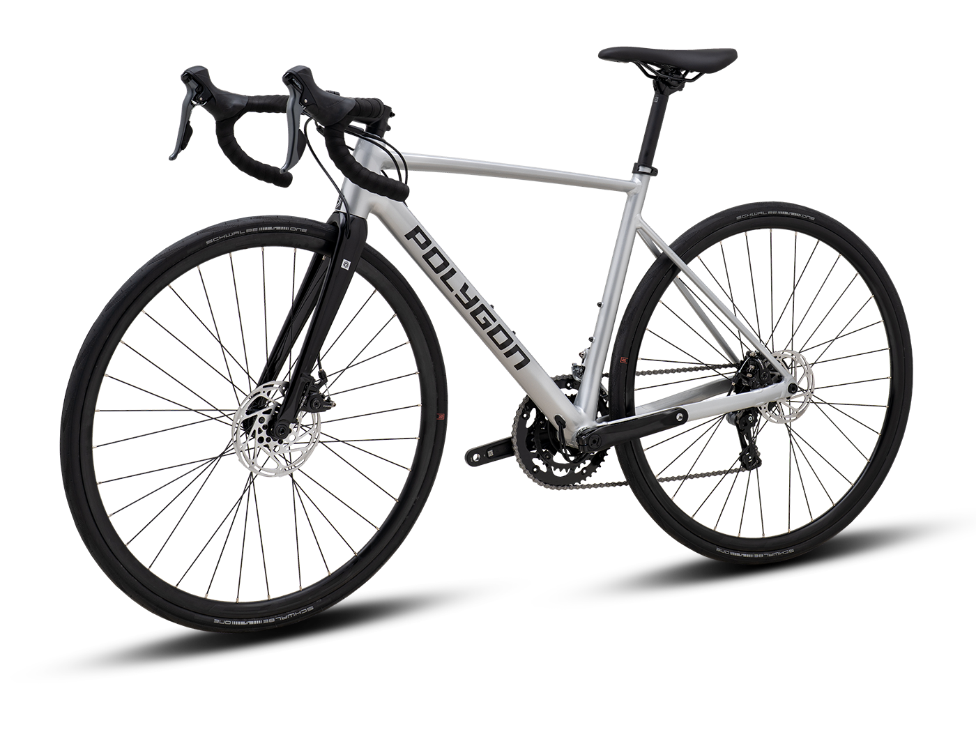 Bicicleta Ruta Polygon Strattos S2D Silver