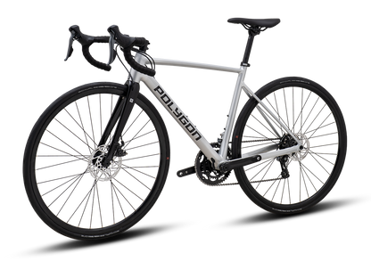 Bicicleta Ruta Polygon Strattos S2D Silver