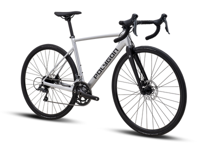 Bicicleta Ruta Polygon Strattos S2D Silver