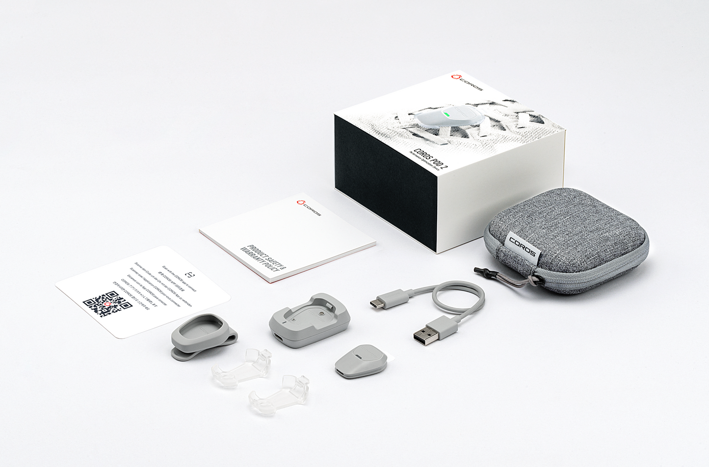 Coros Pod 2 - Sensor para metricas más exactas de Running sin GPS (+ Accesorios)