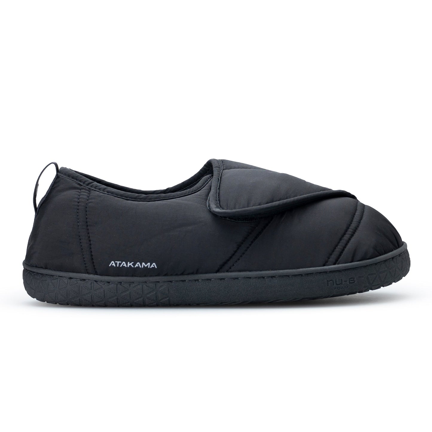 Atakama Outdoor Cochrane FLEX – Pantufla térmica con velcro negro