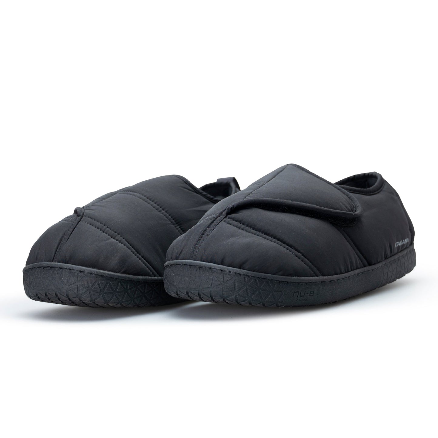 Atakama Outdoor Cochrane FLEX – Pantufla térmica con velcro negro