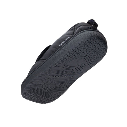 Atakama Outdoor Cochrane FLEX – Pantufla térmica con velcro negro