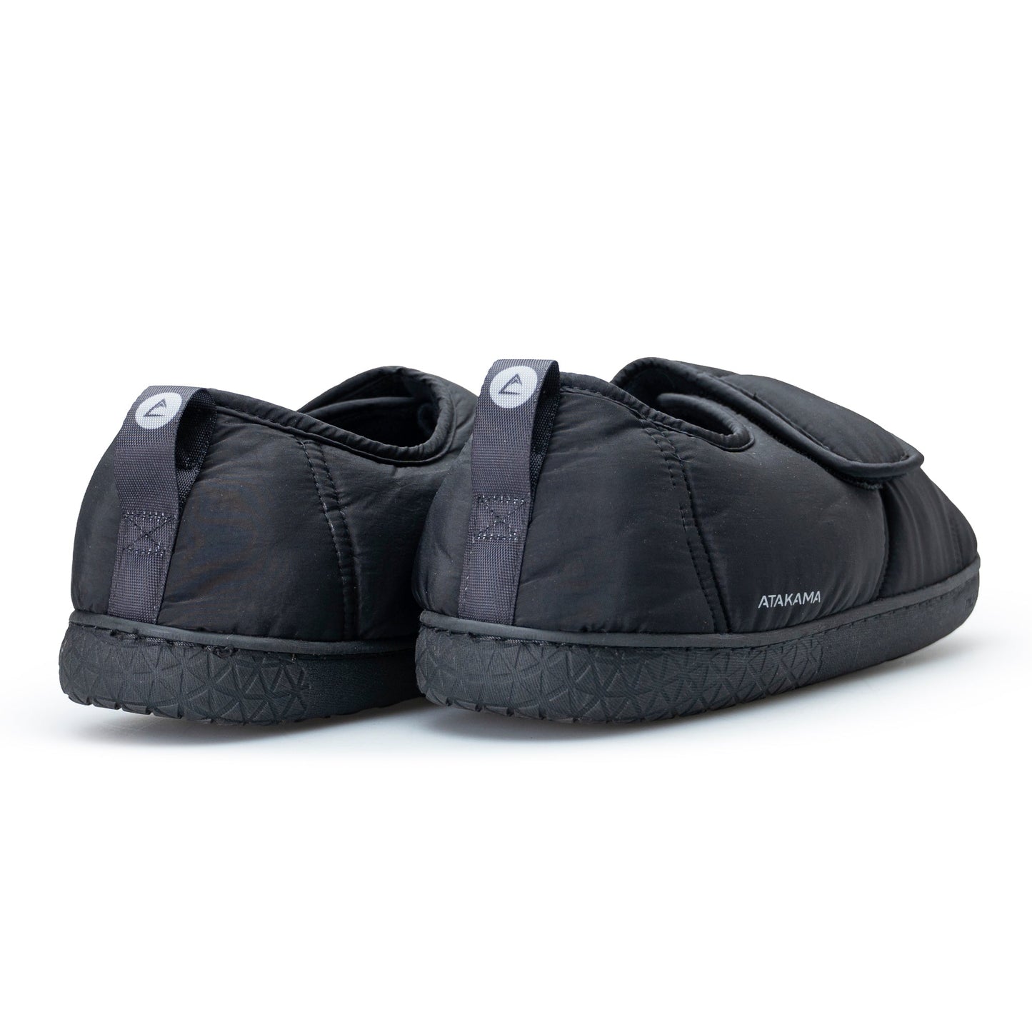Atakama Outdoor Cochrane FLEX – Pantufla térmica con velcro negro