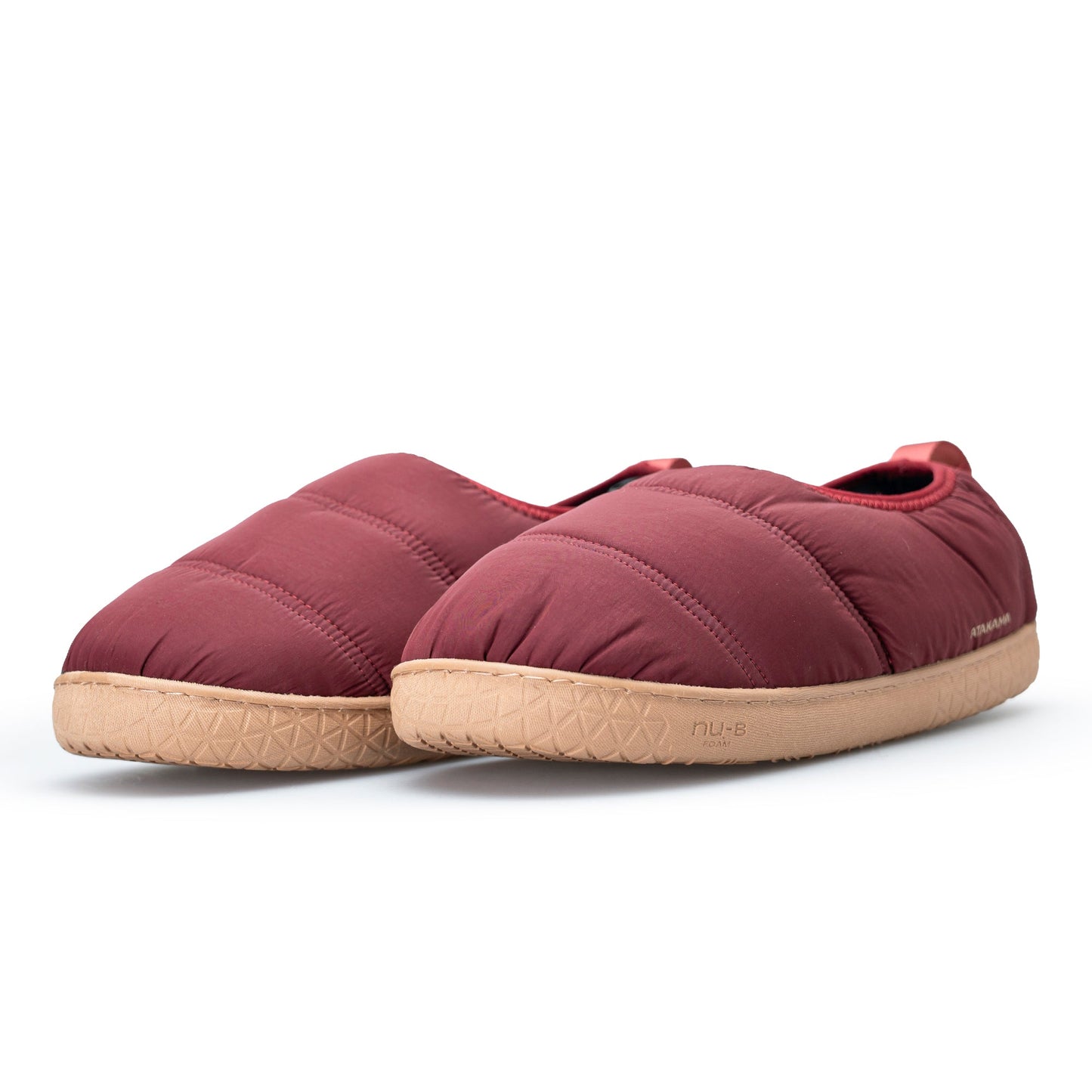 Atakama Outdoor Futaleufú FLEX – Pantufla térmica con talón burdeo