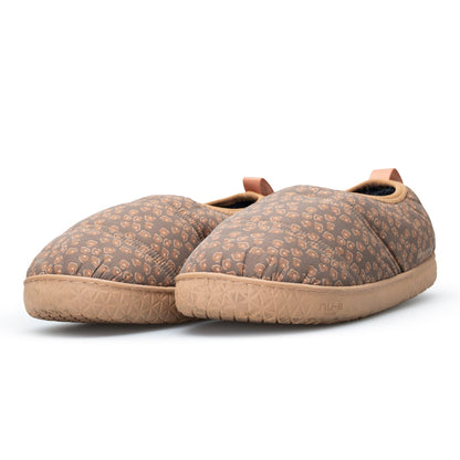 Atakama Outdoor Futaleufú FLEX – Pantufla térmica con talón café print
