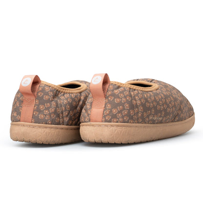 Atakama Outdoor Futaleufú FLEX – Pantufla térmica con talón café print