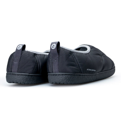 Atakama Outdoor Futaleufú FLEX – Pantufla térmica con talón negro y gris