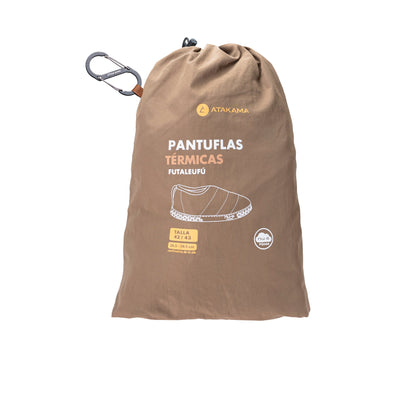Atakama Outdoor Futaleufú FLEX – Pantufla térmica con talón verde