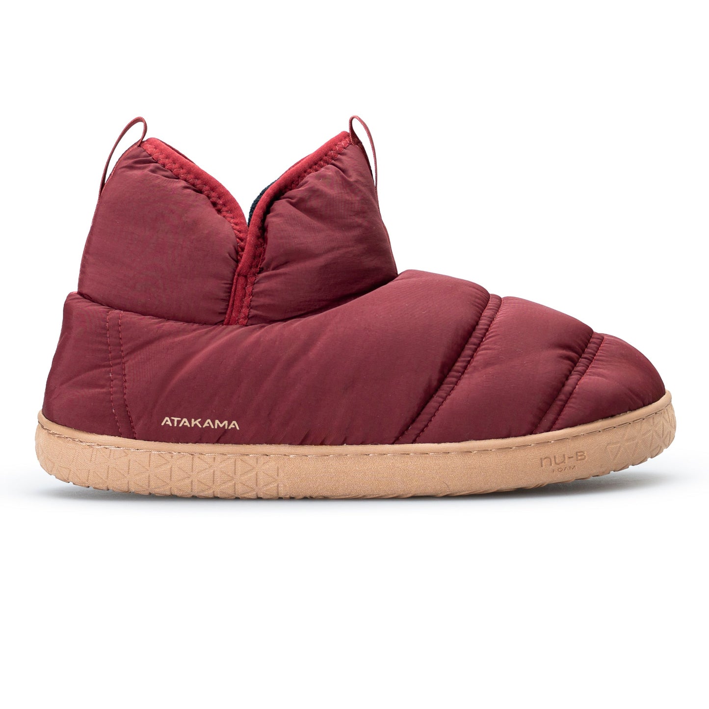 Atakama Outdoor Navarino FLEX – Pantufla térmica de caña alta burdeo