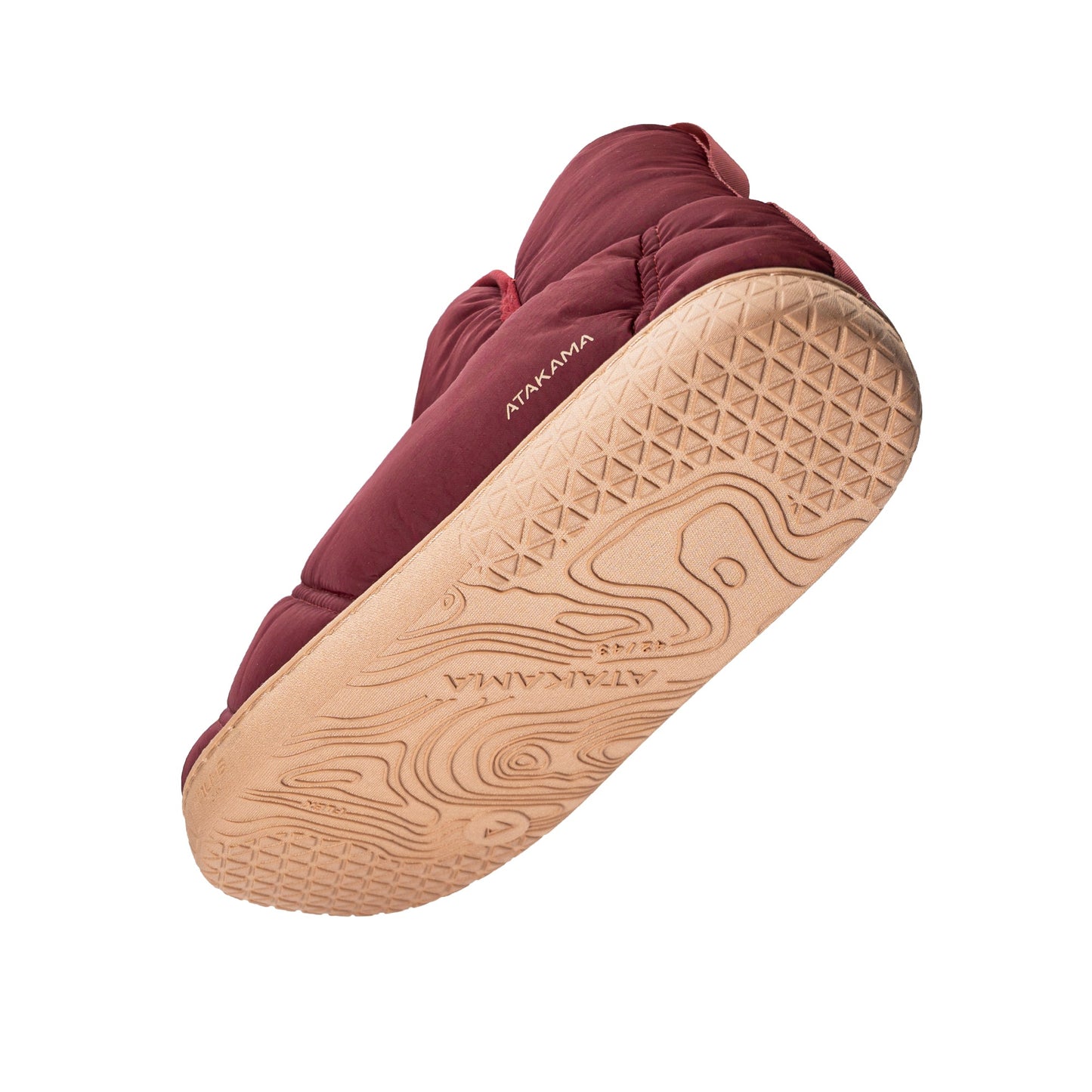 Atakama Outdoor Navarino FLEX – Pantufla térmica de caña alta burdeo