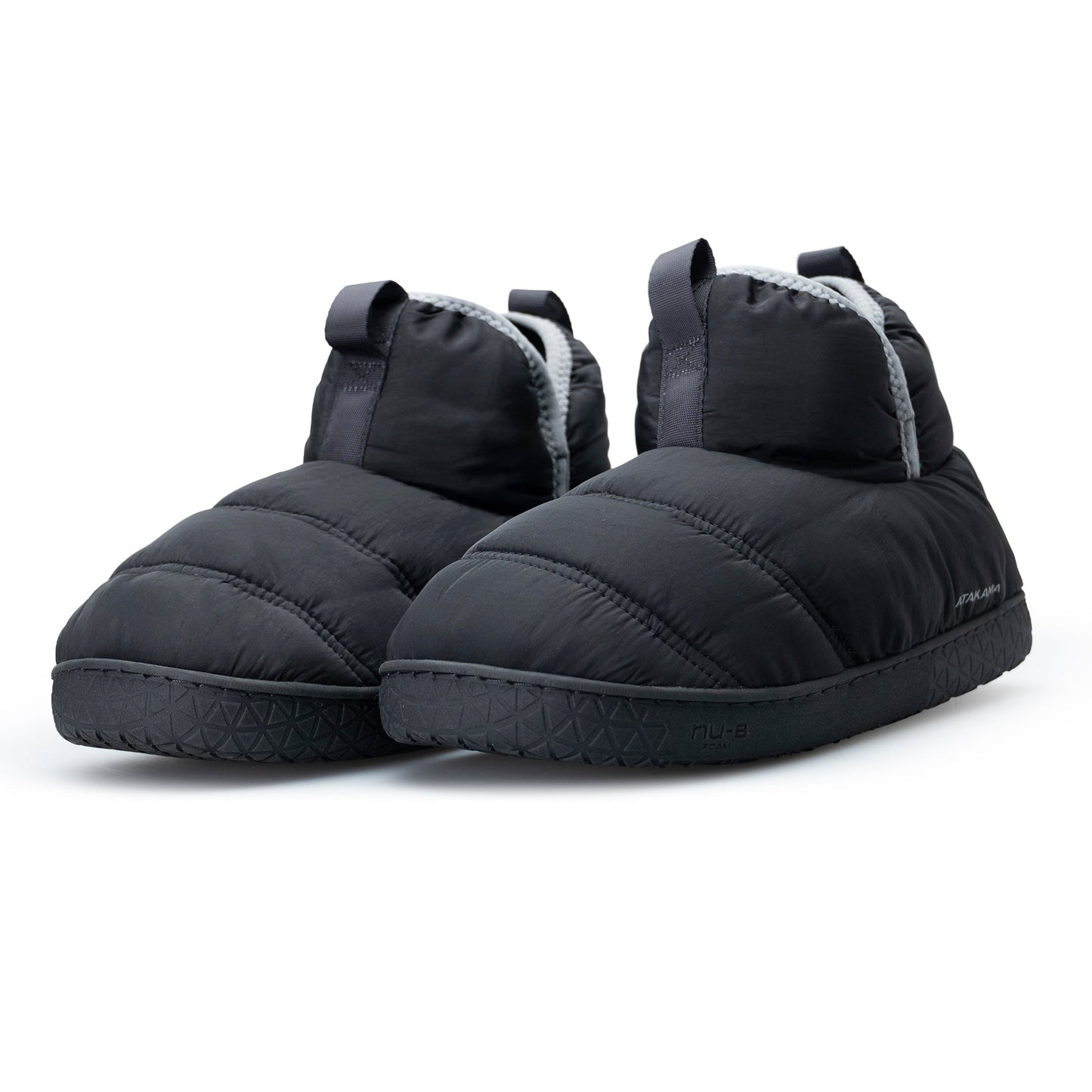 Atakama Outdoor Navarino FLEX – Pantufla térmica de caña alta negro y gris