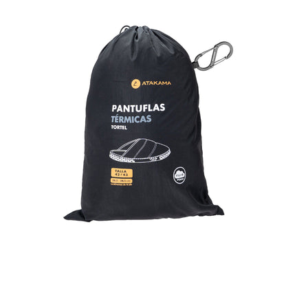 Atakama Outdoor Tortel FLEX – Pantufla térmica sin talón negro