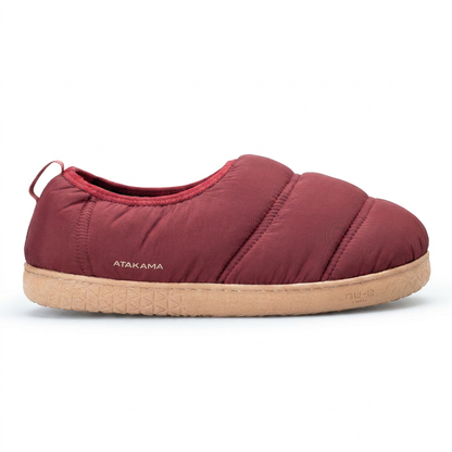 Atakama Outdoor Futaleufú FLEX – Pantufla térmica con talón burdeo