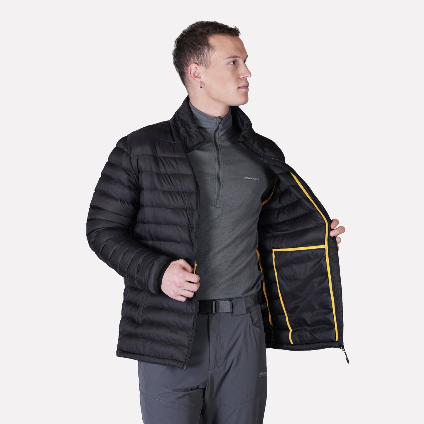 Parka Térmica Hombre Nómada Negro - Atakama Outdoor