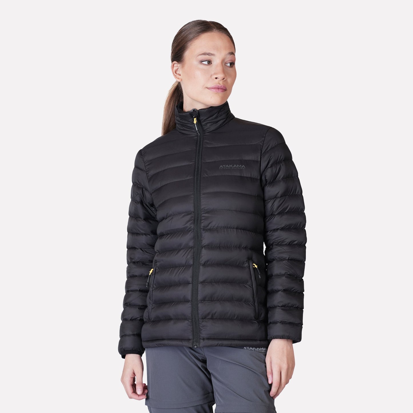 Parka Térmica Mujer Nómada Negro - Atakama Outdoor