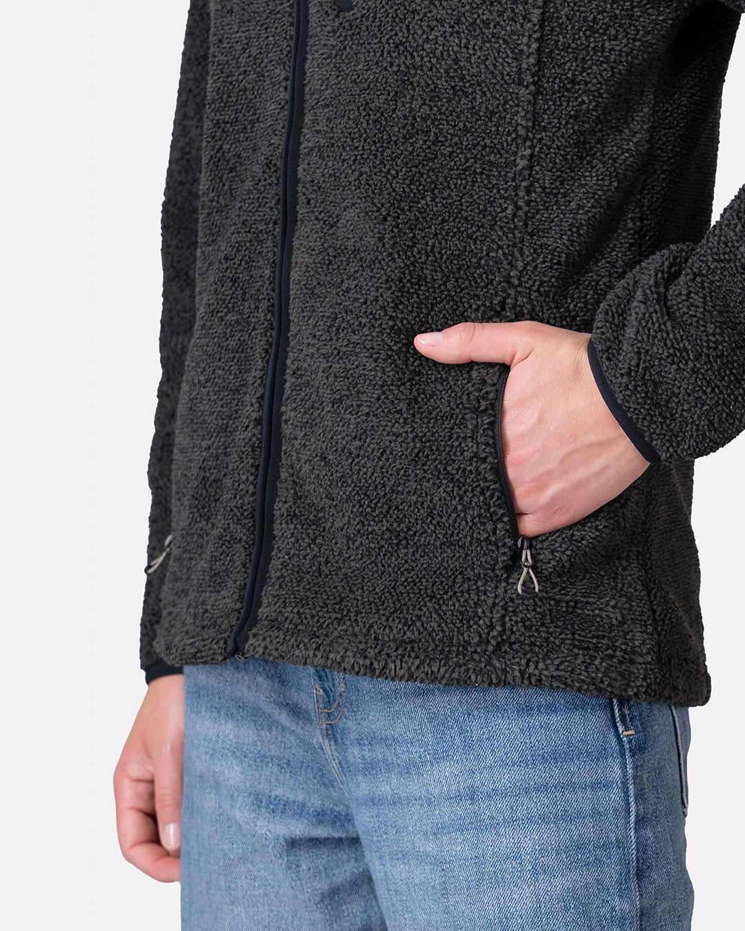 Atakama Outdoor Ventoff Patagón – Polar cortaviento de mujer negro