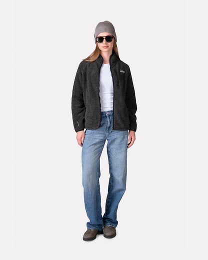 Atakama Outdoor Ventoff Patagón – Polar cortaviento de mujer negro