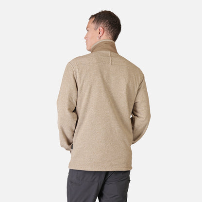 Polar Texturado Hombre Ventisquero Full Zip Café - Atakama Outdoor